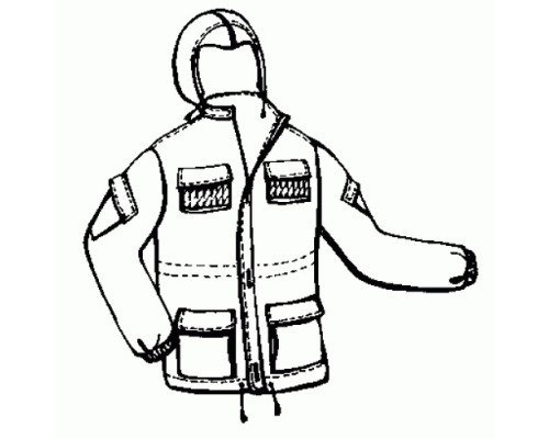 Костюм флисовый М-1 с капюшоном