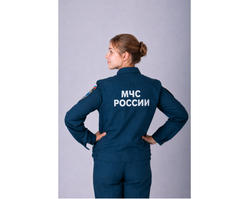 Костюм  «Кадет» повседневный  МЧС (Габардин)